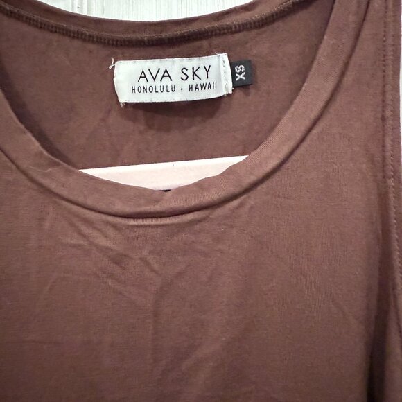Ava Sky brown tank sz XS - Picture 2 of 3